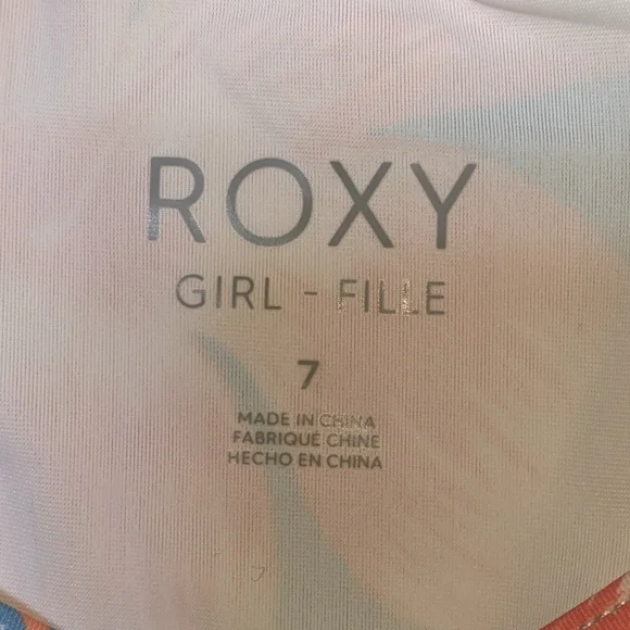 Roxy Cropped Floral Rashguard - Picture 7 of 7